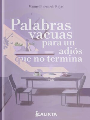 cover image of PALABRAS VACUAS PARA UN ADIÓS QUE NO TERMINA